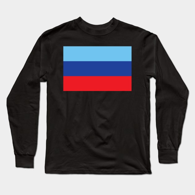 Luhansk People's Republic Long Sleeve T-Shirt by Wickedcartoons